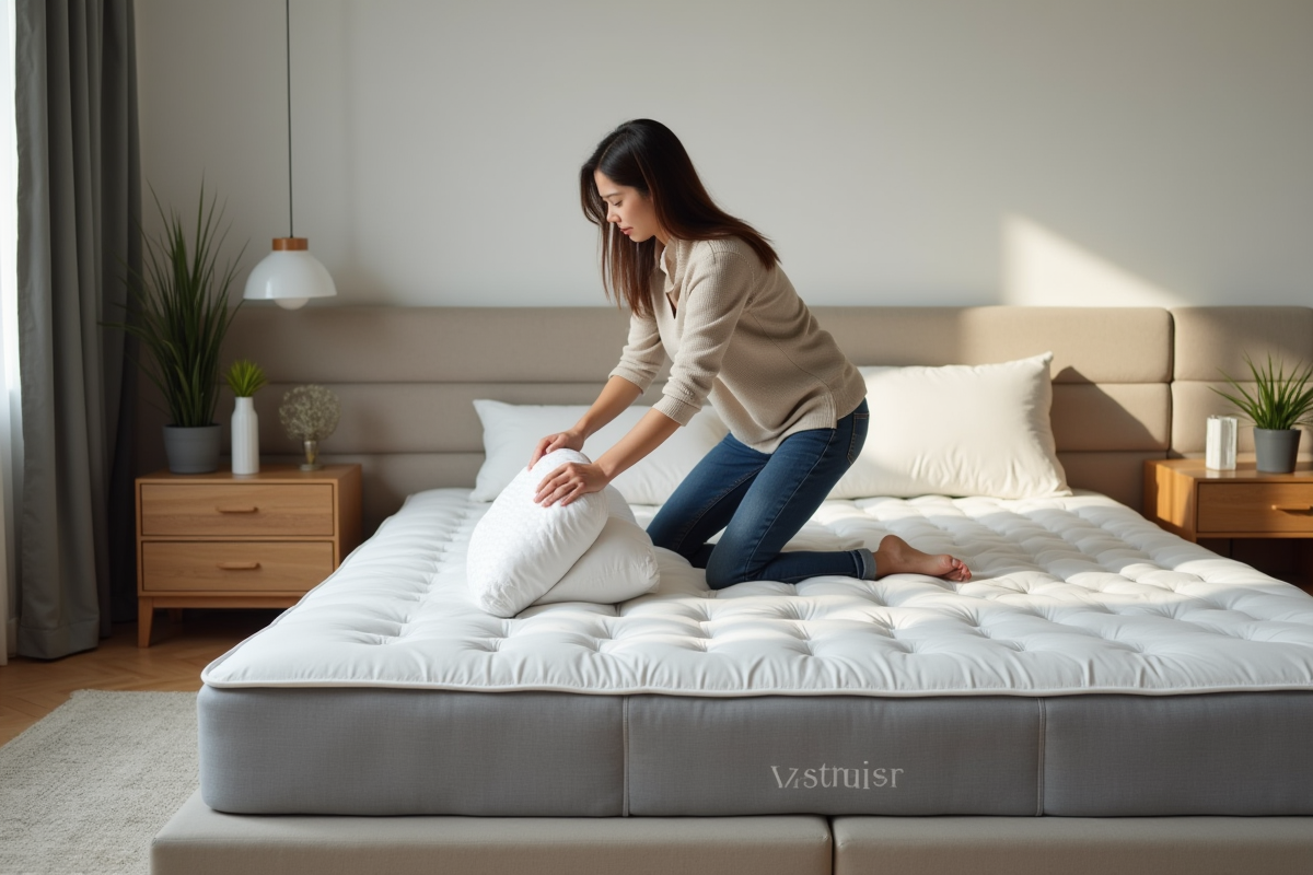 matelas plié